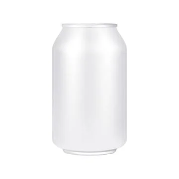 Vector can in mesh gradient style. Editable color Stock Illustration