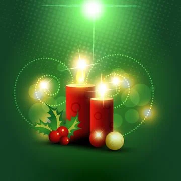 Vector candle Stock Illustration