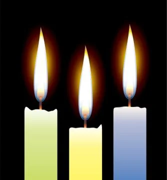 Vector candles Stock Illustration