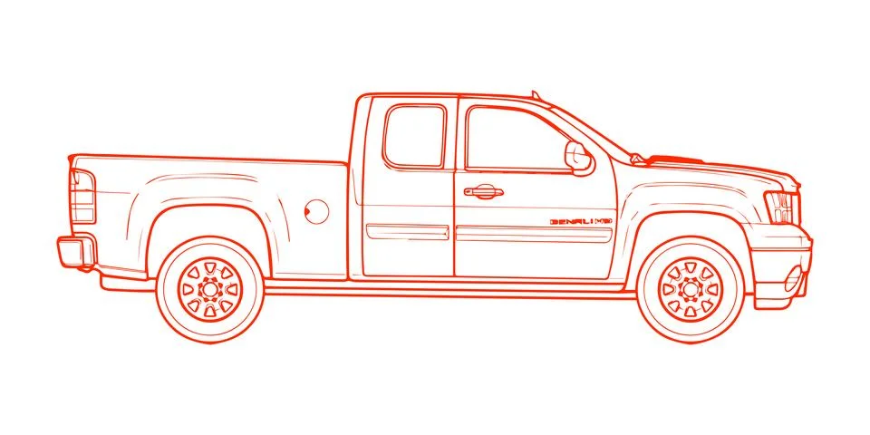 Vector car concept. car sketch.vector hand drawn art illustration Stock Illustration