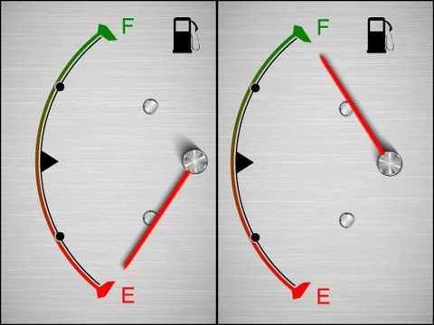Vector car fuel icon Stock Illustration
