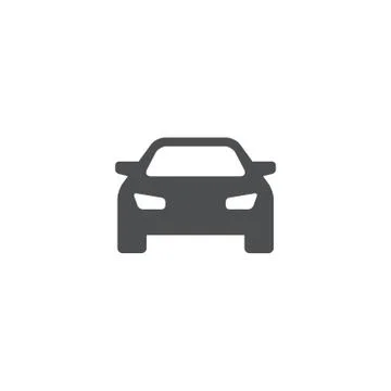 Vector Car Icon Stock Illustration