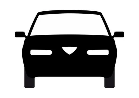 Vector car Icon on white background Stock-Illustration