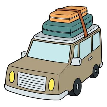 Vector of car Illustrazione stock