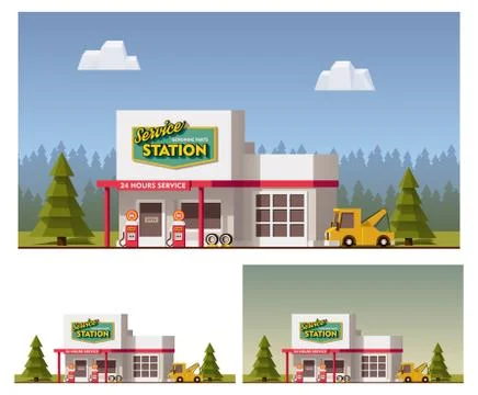 Vector Car Service Stock Illustration