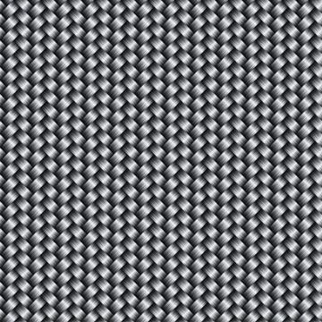 Vector carbon fiber texture seamless pattern Stock Illustration