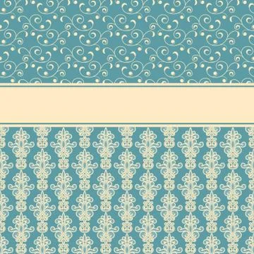 Vector card Stock Illustration