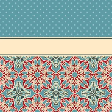 Vector card Stock Illustration