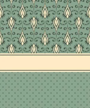 Vector card Illustrazione stock