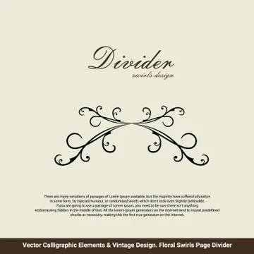Vector Card Invitation Elements Stock Illustration