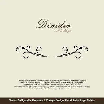 Vector Card Invitation Elements Stock Illustration