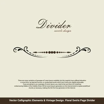 Vector Card Invitation Elements Stock Illustration