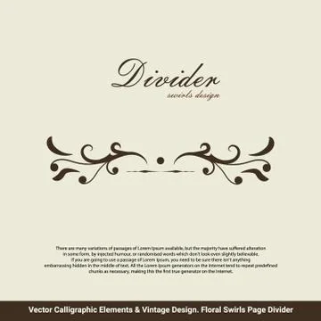 Vector Card Invitation Elements Stock Illustration
