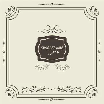 Vector Card Invitation Elements Stock Illustration