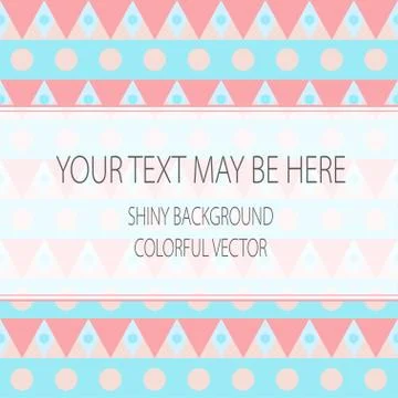 Vector card template Stock Illustration