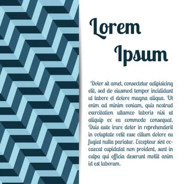 Vector card template Stock Illustration