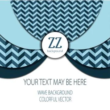 Vector card template Stock Illustration