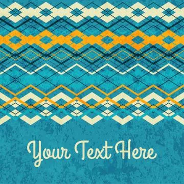 Vector card template Illustrazione stock