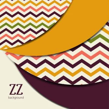 Vector card template Stock Illustration