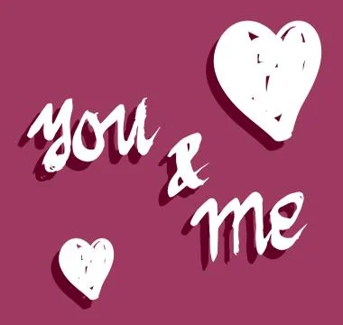Vector card for Valentine's day or wedding Stock Illustration