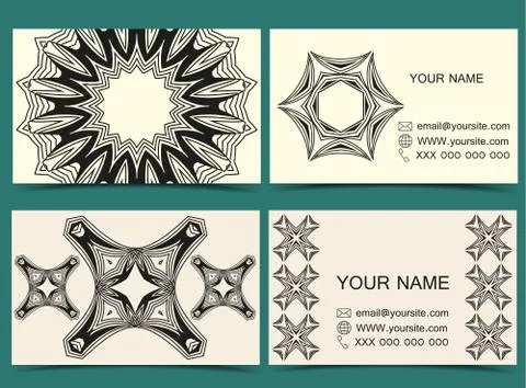 Vector Cards Designs Stock Illustration