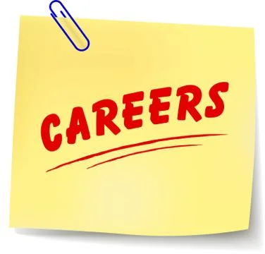 Vector careers message Stock Illustration
