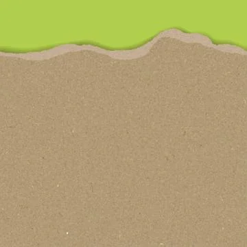 Vector Carton Paper Texture with a continuous torn edge イラスト素材