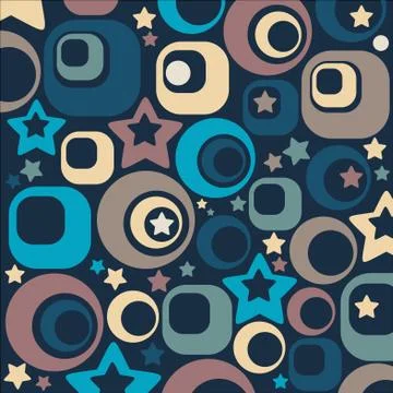 Vector cartoon background Stock Illustration
