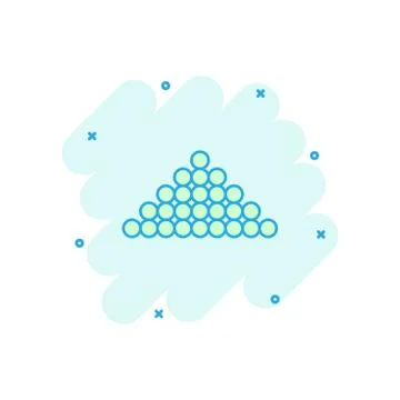 Vector cartoon dotted arrow icon in comic style. Dot arrow sign illustration  Stock Illustration