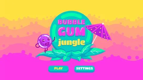 Vector cartoon illustration of background about bubble. Stock Illustration