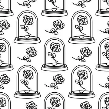 Vector cartoon seamless pattern Stock-Illustration
