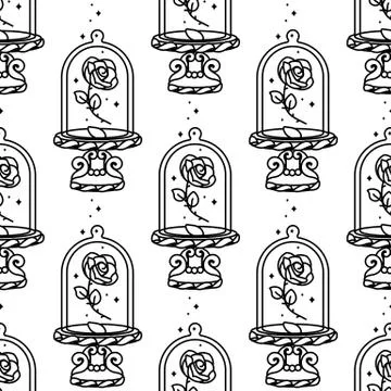 Vector cartoon seamless pattern Illustration