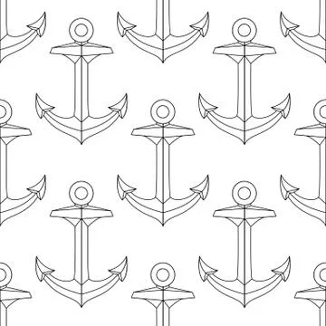 Vector cartoon seamless pattern Stock Illustration