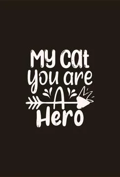 Vector cat t shirt design template Illustrazione stock