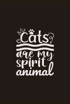Vector cat t shirt design template Illustrazione stock