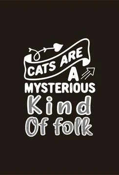 Vector cat t shirt design template Stock Illustration