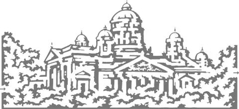 Vector cathedral labyrinth (maze) Stock Illustration