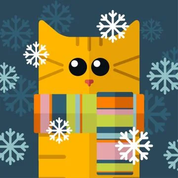 Vector cats elements 스톡 일러스트