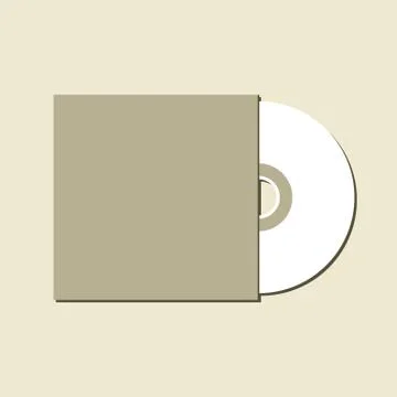 Vector CD disk Stock Illustration