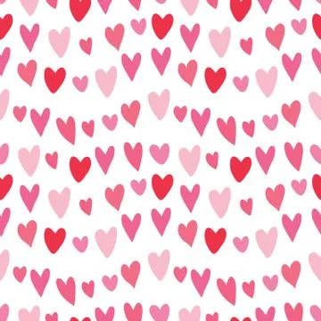 Vector celebratory love Heart pattern Stock Illustration