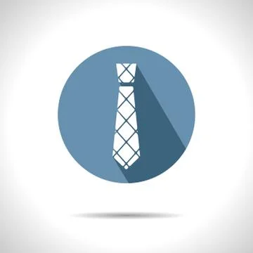 Vector cell tie icon. Eps10 Stock Illustration