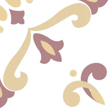 Vector ceramic tiles with pattern Stock Illustration