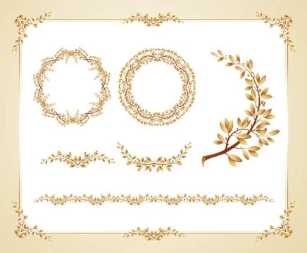 Vector certificate template Stock Illustration