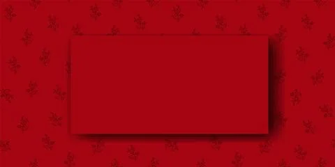 Vector. Chamomile flower background, copy space for text. Horizontal template Stock Illustration