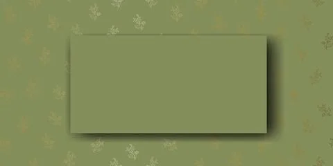 Vector. Chamomile flower background, copy space for text. Horizontal template Stock Illustration