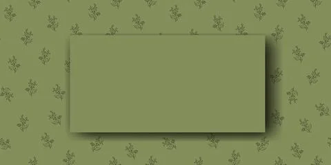 Vector. Chamomile flower background, copy space for text. Horizontal template Stock Illustration