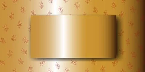 Vector. Chamomile flower background, copy space for text. Horizontal template Stock Illustration
