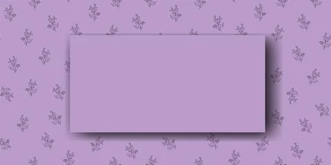 Vector. Chamomile flower background, copy space for text. Horizontal template Stock Illustration
