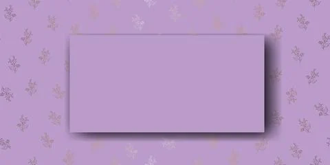 Vector. Chamomile flower background, copy space for text. Horizontal template Stock Illustration