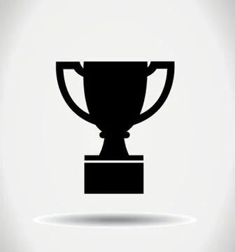 Vector champions cup icon Stock Illustration